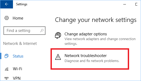 ネットワーク設定を変更する