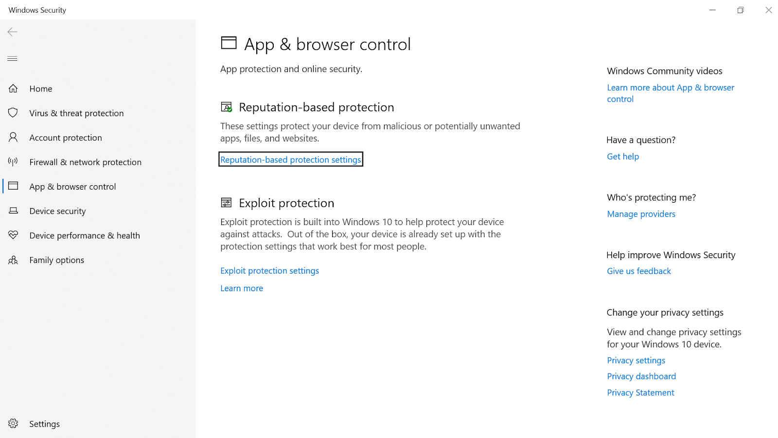 Control aplicație și browser