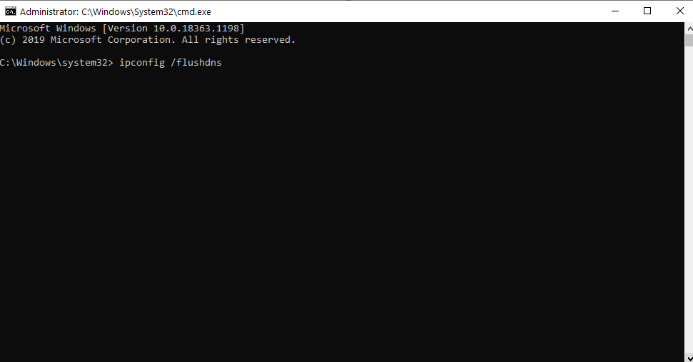 ล้าง DNS เก่า