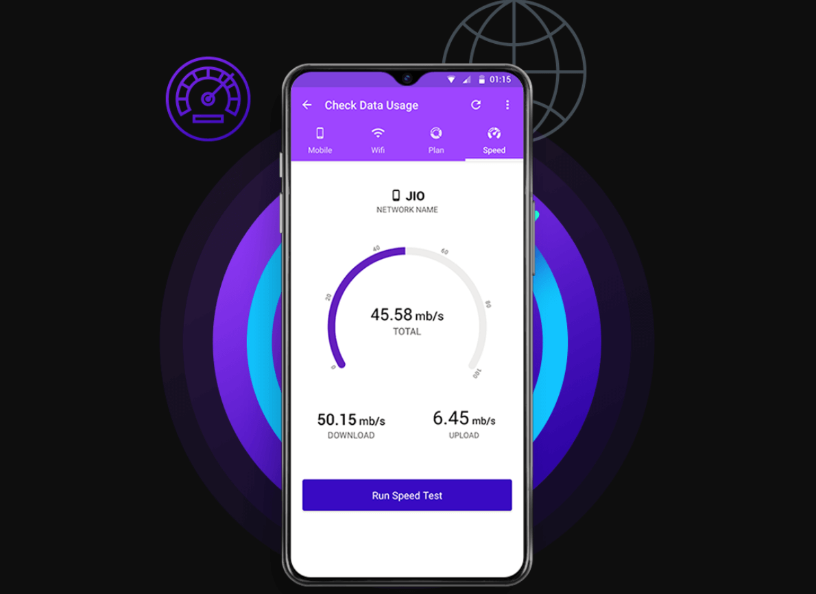 monitorar o uso de dados