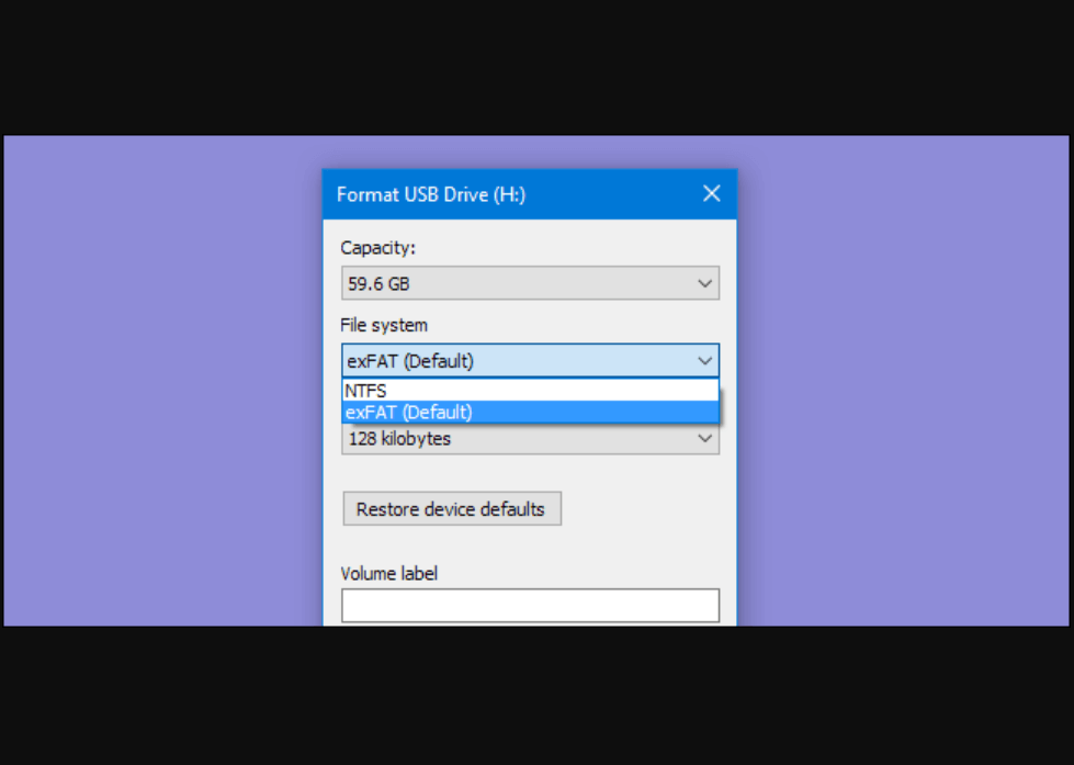 Scelta del file system