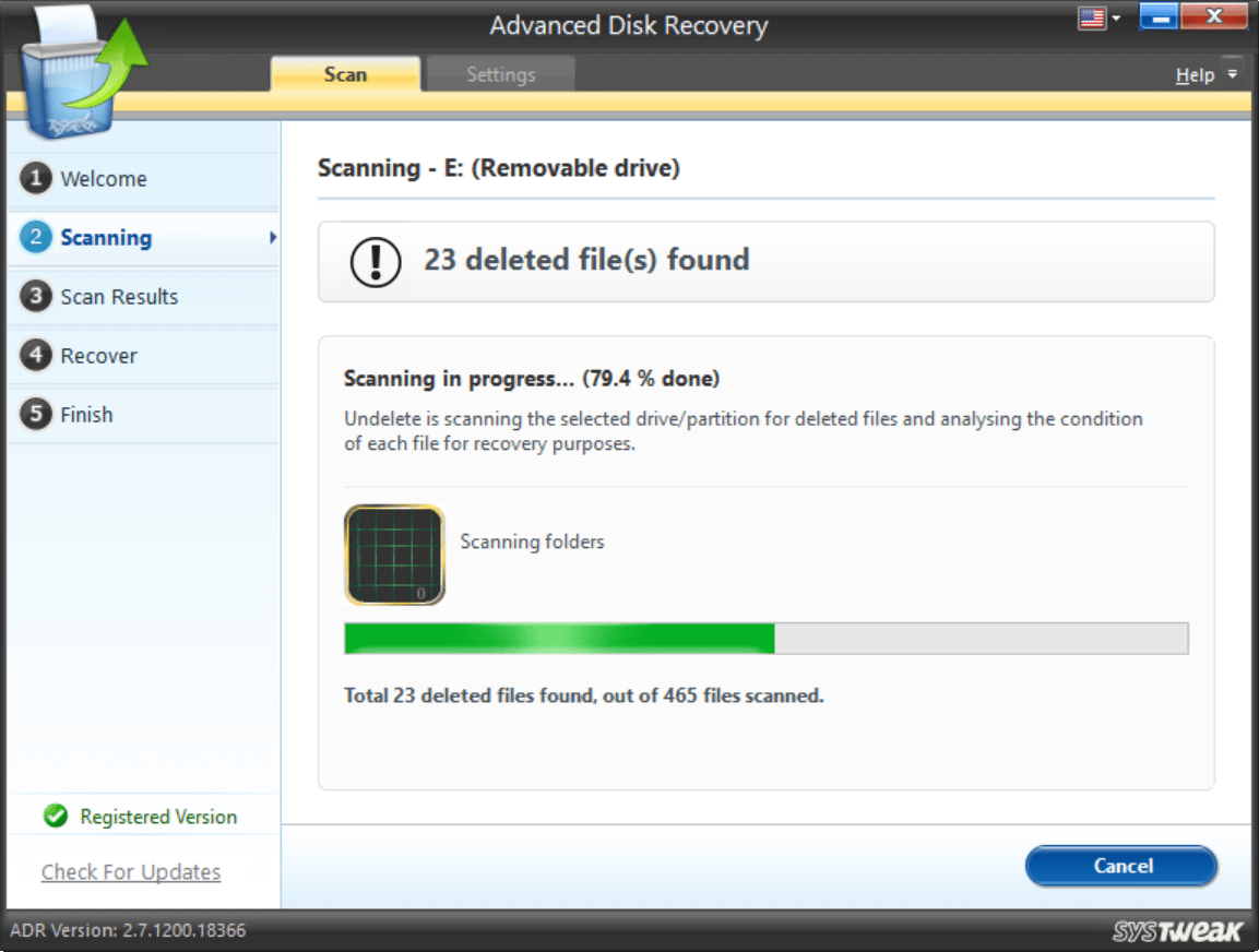 Logiciel avancé de récupération de disque