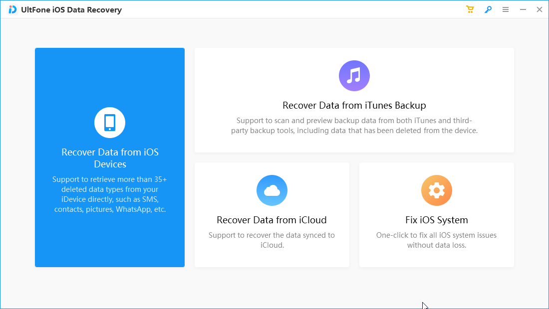Pulihkan Data dari Perangkat iOS