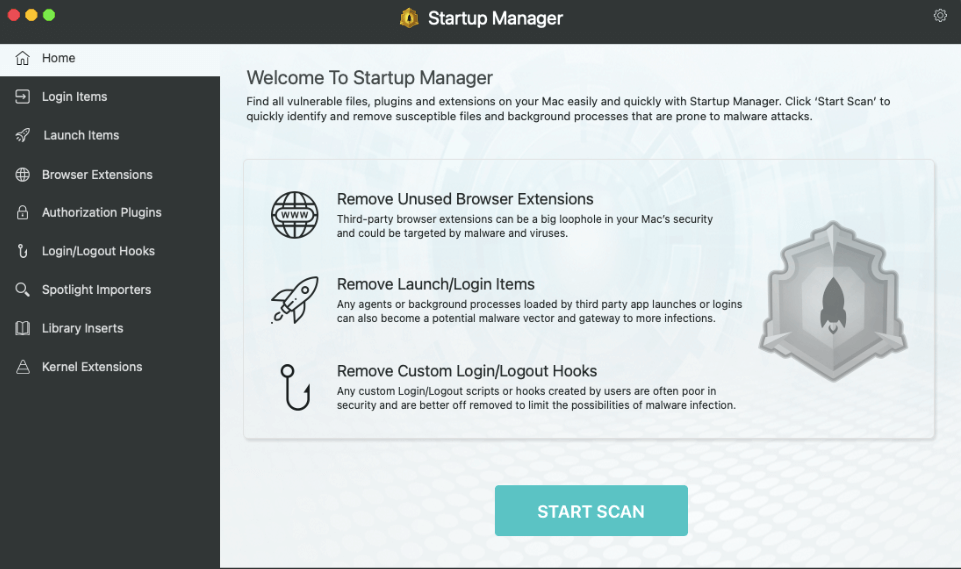 Guida di Startup Manager