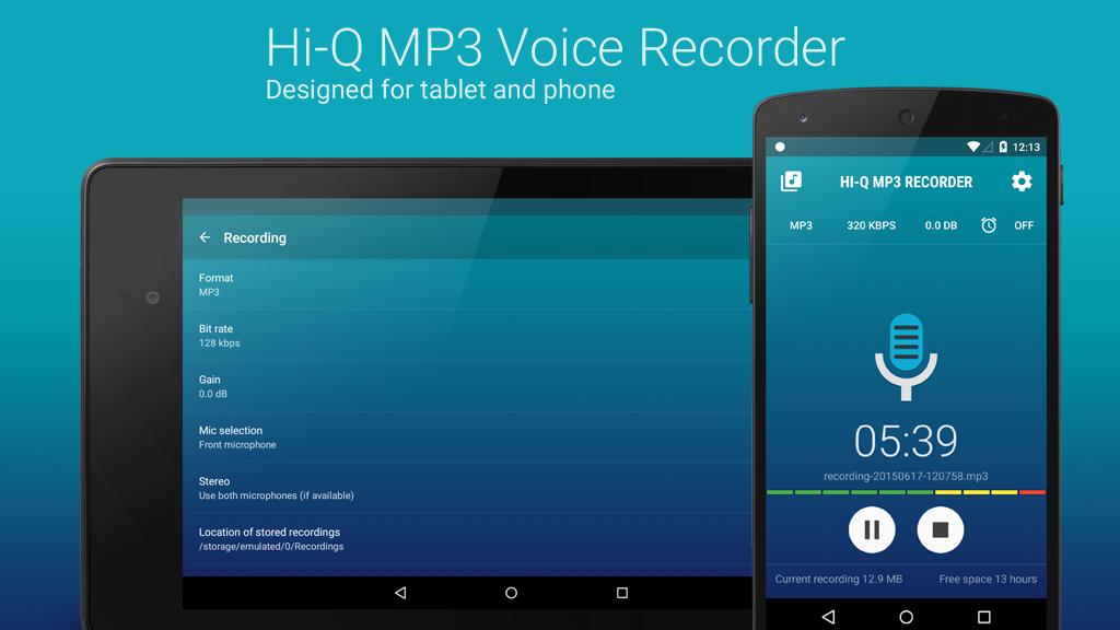 Enregistreur vocal MP3 Hi-Q