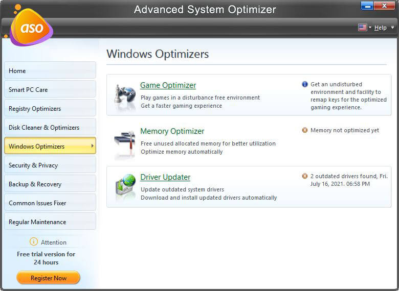 Zaawansowany Optymalizator Systemu