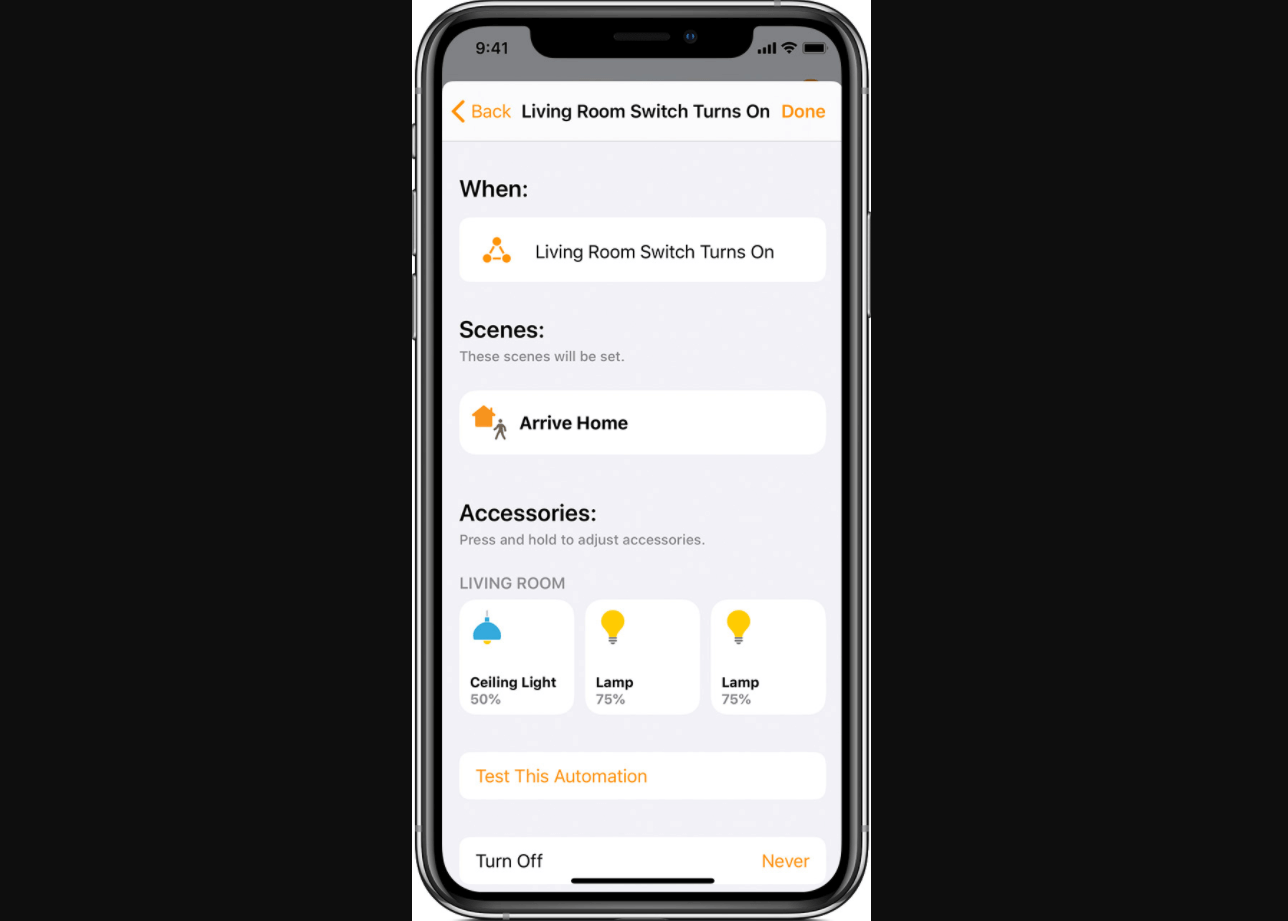 asistente de hogar homekit