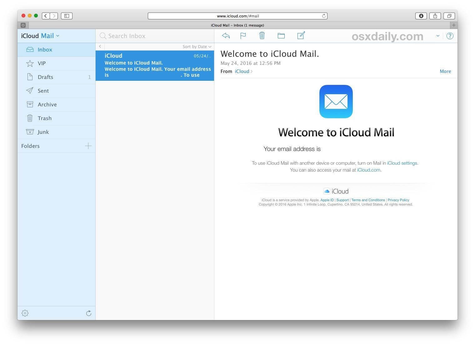 Correo de iCloud