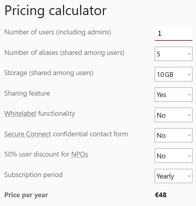 Calculadora de preços