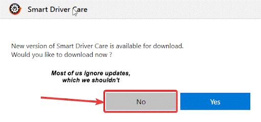 Smart Driver Care – Fragt nach Updates