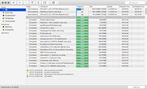 Progressive Downloader pentru MacOS