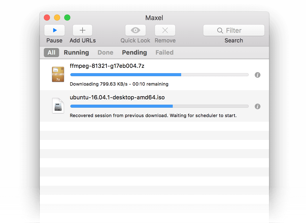 MacOS 的 Maxel 下载器