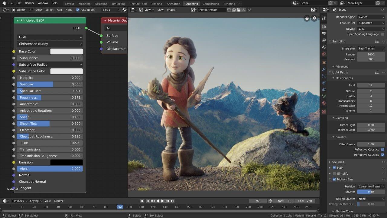 Blender - Software di editing video per mac