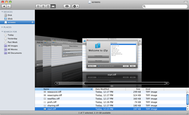 iZip - Unarchiver pentru Mac