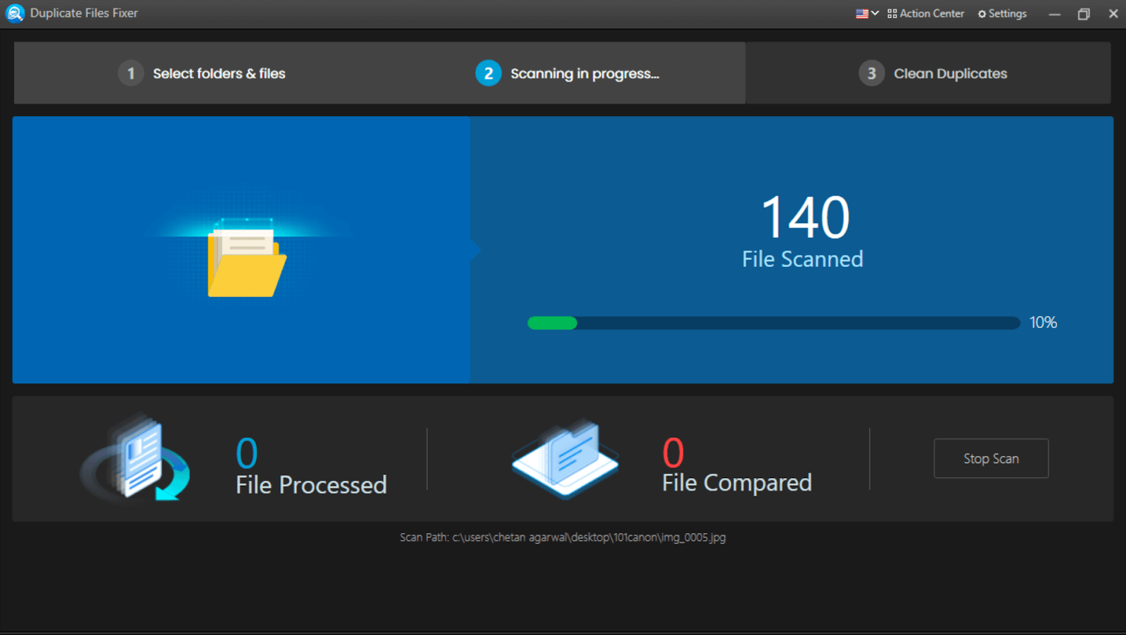 Correzione di file duplicati