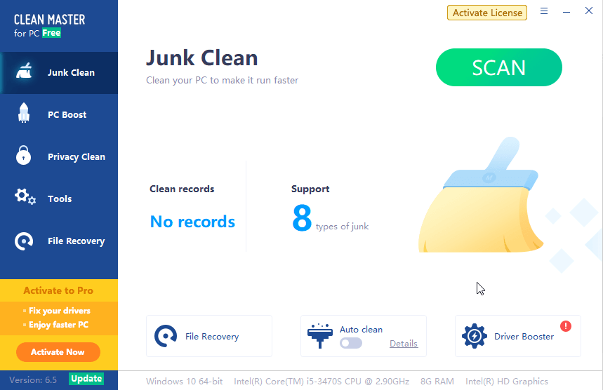 Clean Master - Erweiterte Systempflege-Alternativen