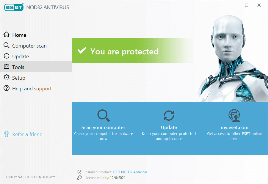 ESET 바이러스 백신 NOD32