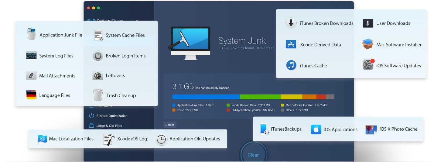 Mac Booster 8 - Processus d'analyse