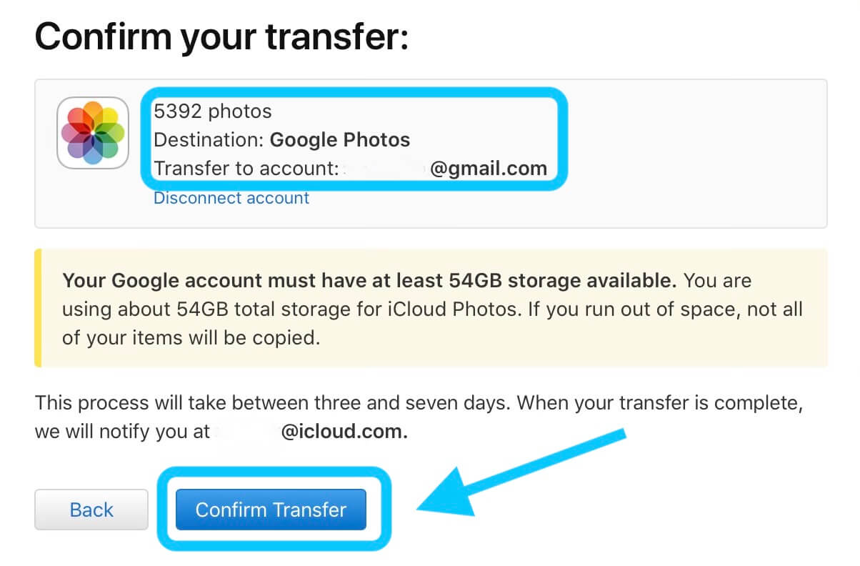 วิธีโอน-icloud-photos-to-google-photos 6