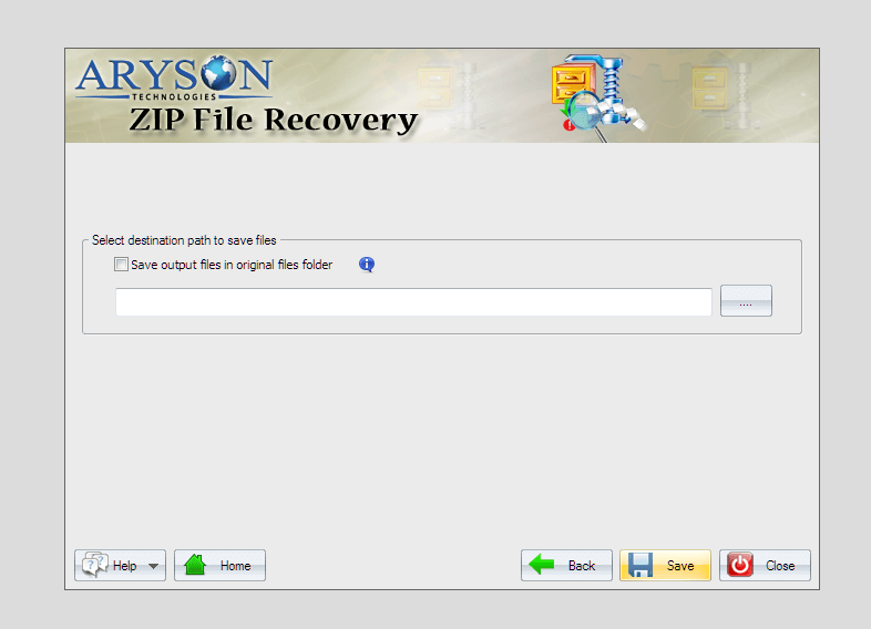 Aryson ZIP 修復工具