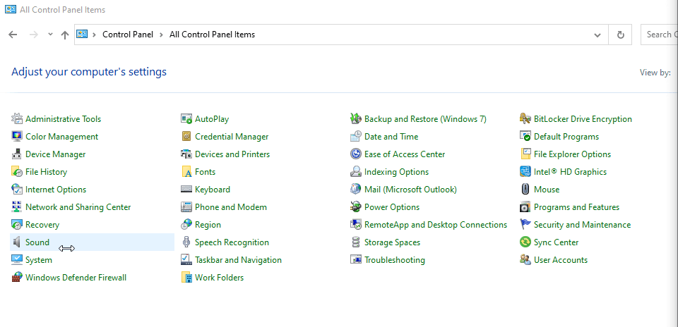 Ajustar la configuración de la computadora