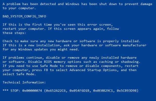 BSOD 오류