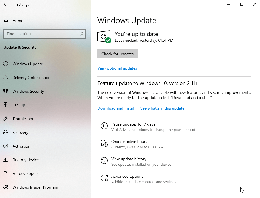 Windows Update