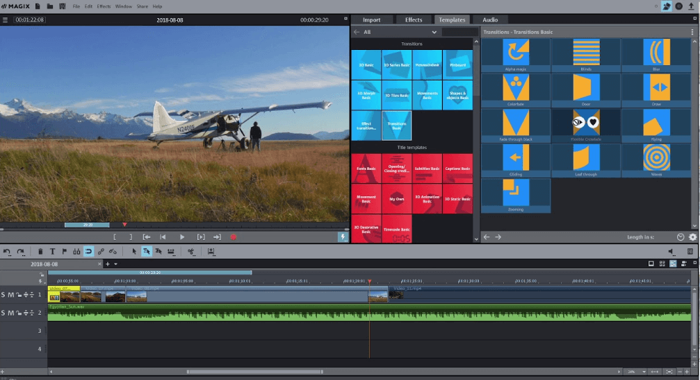 Magix Movie Edit Pro — oprogramowanie do edycji GoPro