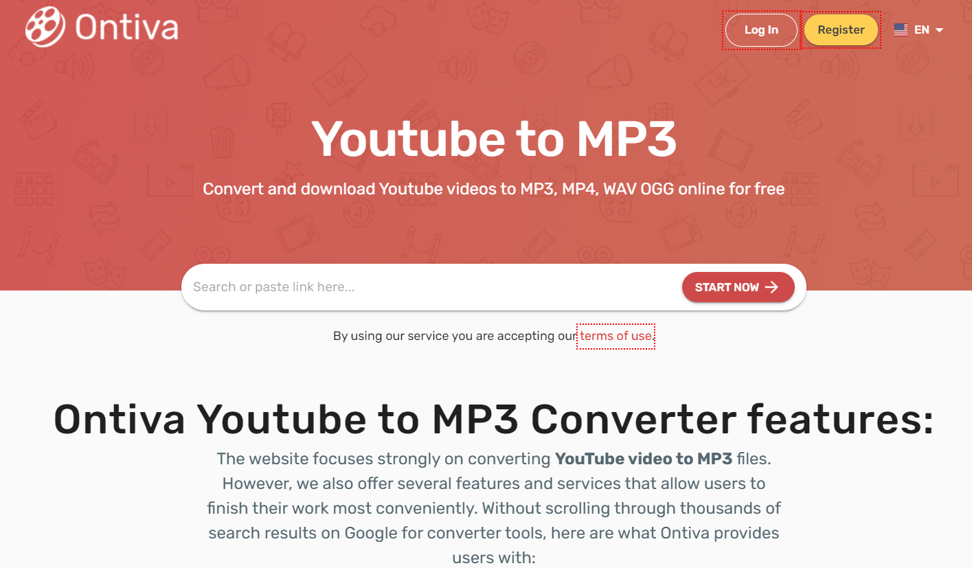 Ontiva - konwerter Mp4 na mp3