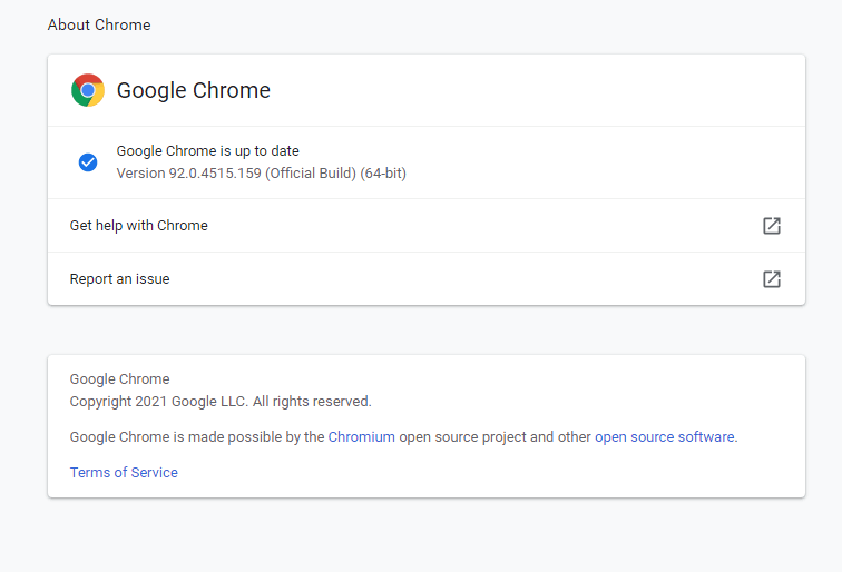 Chromeについて