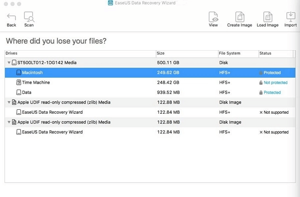 EaseUS Data Recovery Wizard for Mac