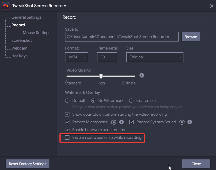 registrazione audio_TSR