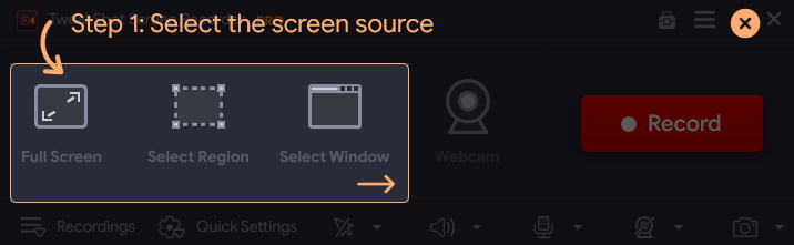 TweakShot Screen Recorder