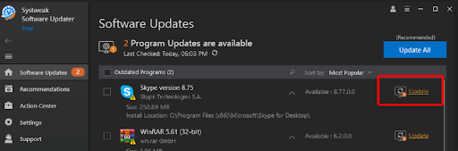 Software Updater