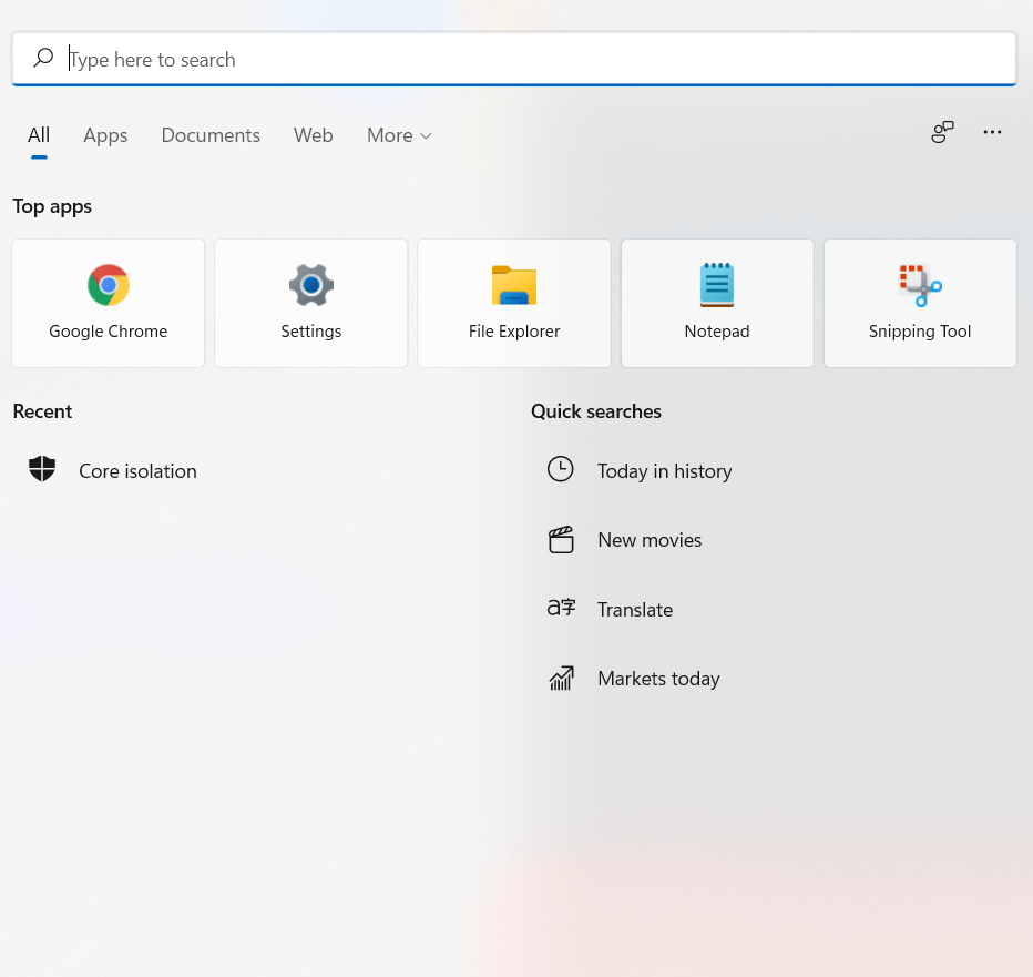 類型 Windows 安全