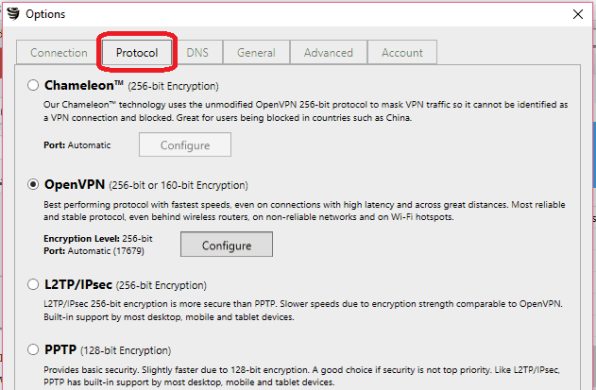 configurazione vpn vypr