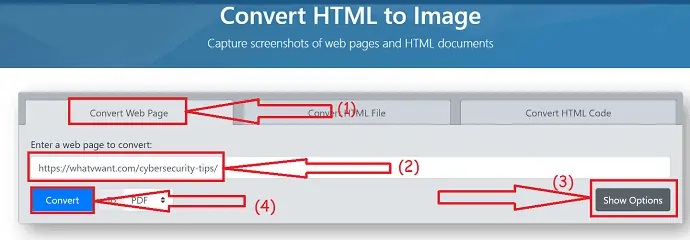 PDFCrowd - 在線網頁到 PDF 轉換器