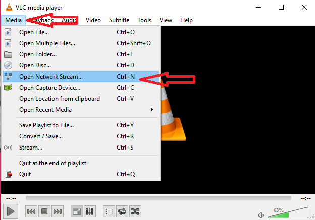 unduh video youtube dengan vlc