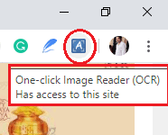 ส่วนขยายใน chrome