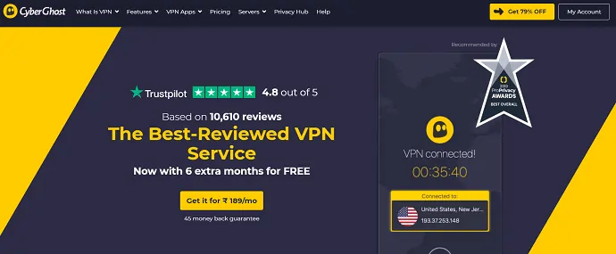 Cyber​​Ghost VPN