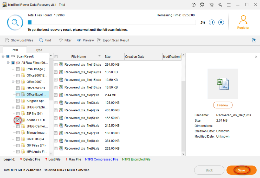 periksa file yang dibutuhkan