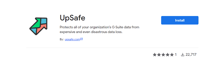 صفحة Upsafe الرئيسية