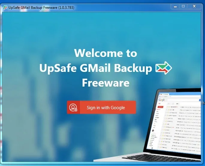 Upsafe резервное копирование Gmail