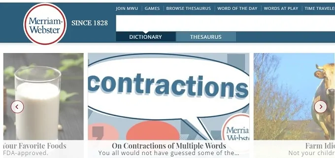 Merriam-Webster: il miglior dizionario online