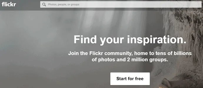 Flickr-A-Youtube-Competitor-HomePage