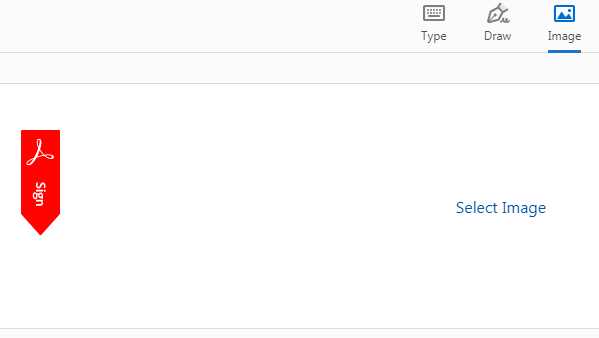 Signature d'image dans Adobe Acrobat