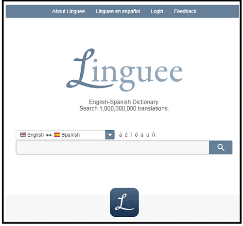 melhor dicionário de espanhol para inglês-página-web-para-aprender-espanhol