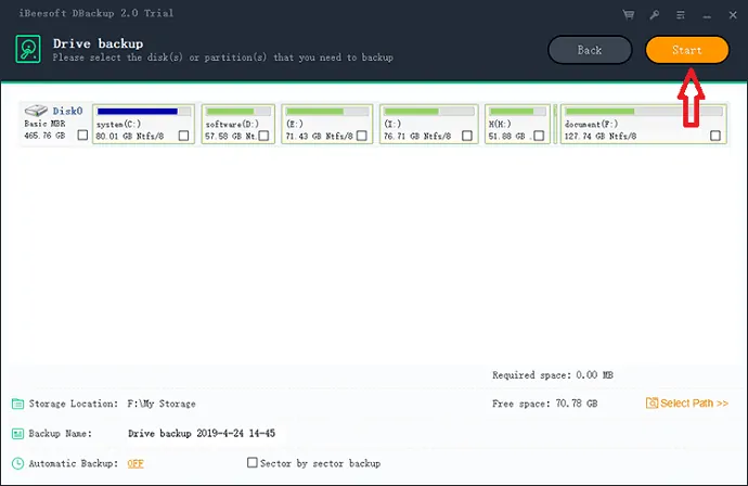 Clone-a-Drive-Using-iBeesoft DBackup