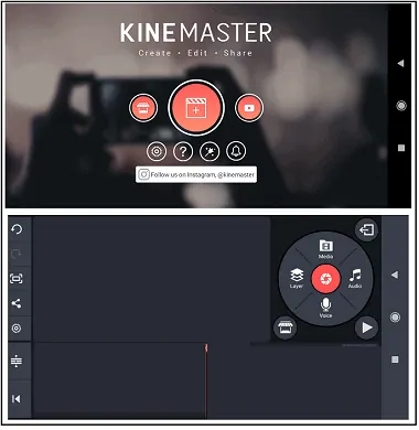 KineMaster App - melhor aplicativo de edição de vídeo - para dispositivos Android e iOS