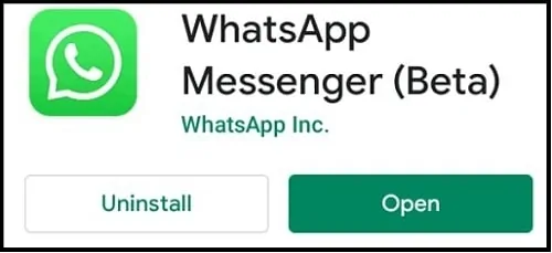 Versión beta de WhatsApp Messenger